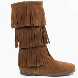 Minnie Tonka Frilled Boots